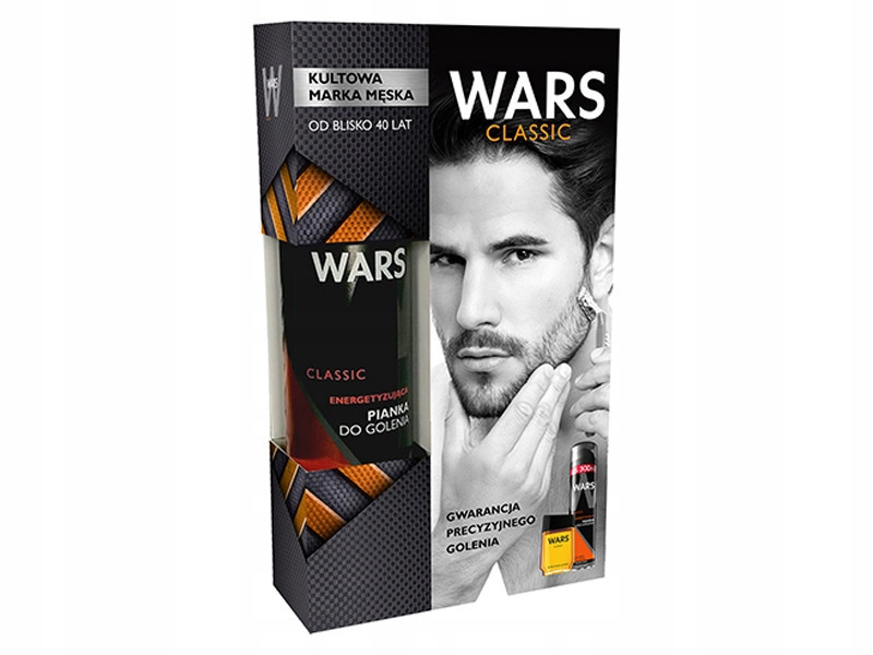 Набор Wars Classic (пена для бритья + лосьон после бритья) Miraculum 300 мл + 100 мл (5900793036673)