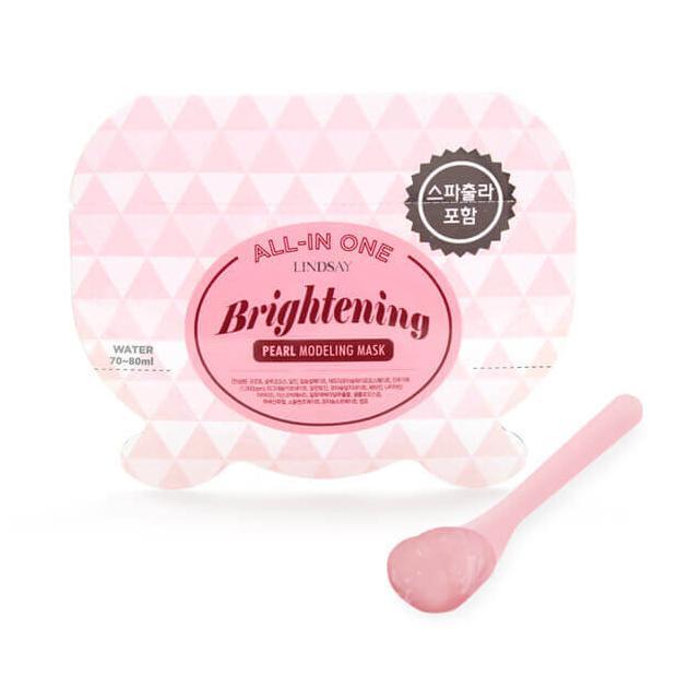Альгінатна освітлююча маска для обличчя Lindsay All-In One Modeling Mask Pouch Brightening 28 г