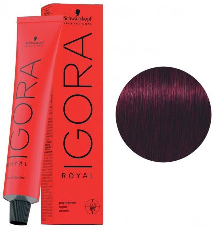 Краска для волос Schwarzkopf Professional Igora Royal 4-99 60 мл
