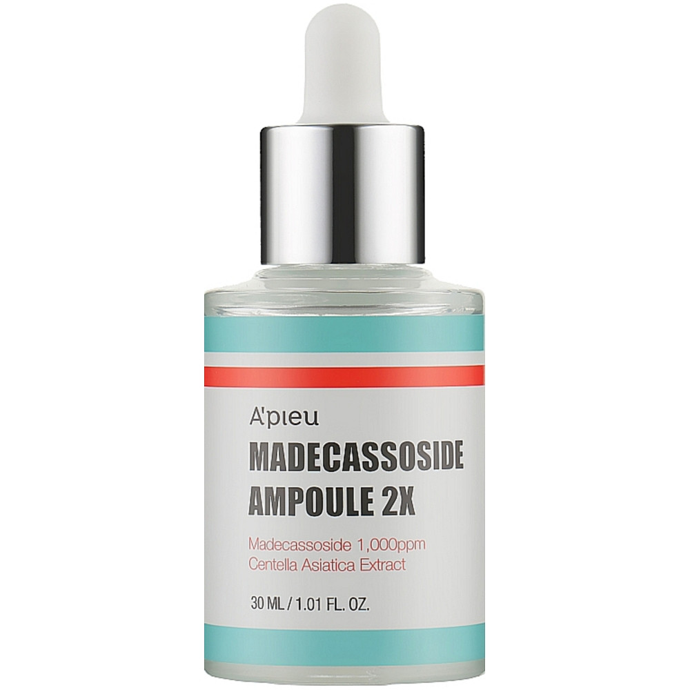 Сироватка для обличчя заспокійлива з мадекасосидом A'Pieu Madecassoside Ampoule 2X 30 мл (8809747922284)