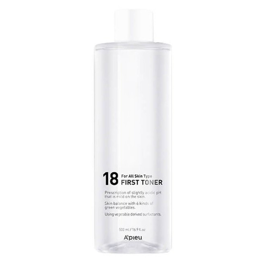 Тонер для молодой кожи лица A'pieu 18 First Toner 500 мл (8809581455825)