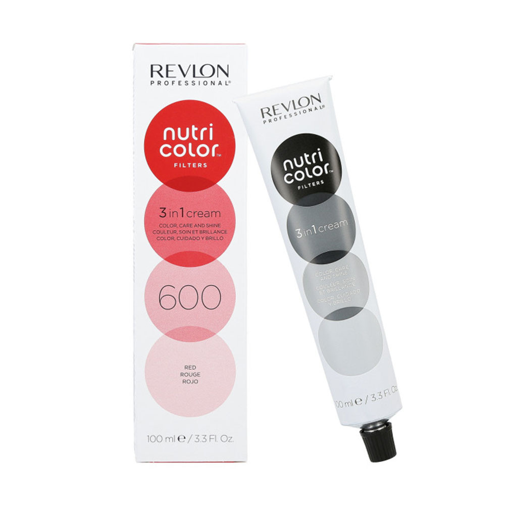 Тонуючий крем-бальзам для волосся Revlon Professional Nutri Color Filters 600 - Red 100 мл (8007376047129)