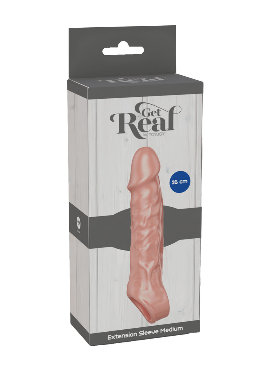 Подовжувальна насадка на пініс Get Real Extension Sleeve Medium (8713221835024)
