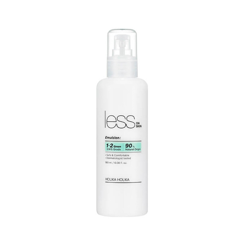 Заспокійлива емульсія для чутливої шкіри обличчя Holika Holika Less On Skin Emulsion 180 мл (8806334374341)