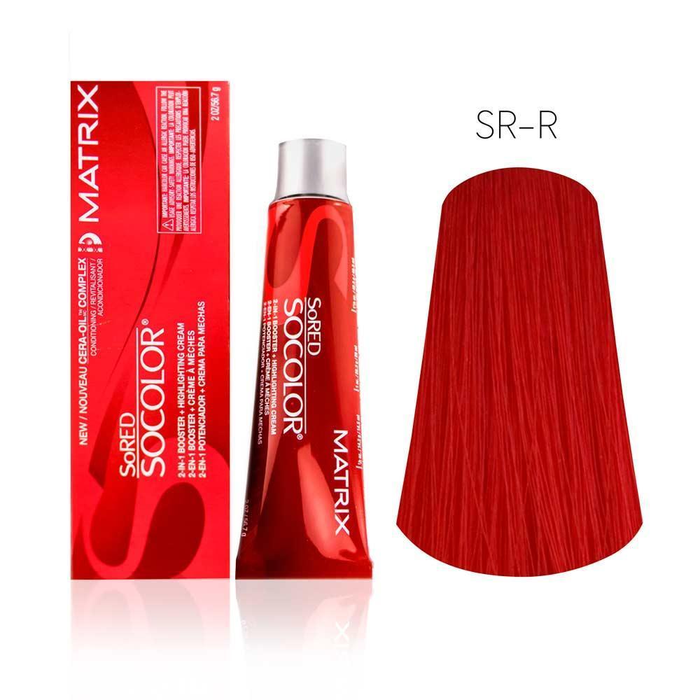 Стійка крем-фарба для волосся Matrix Socolor Beauty SR-R- Red 90 мл