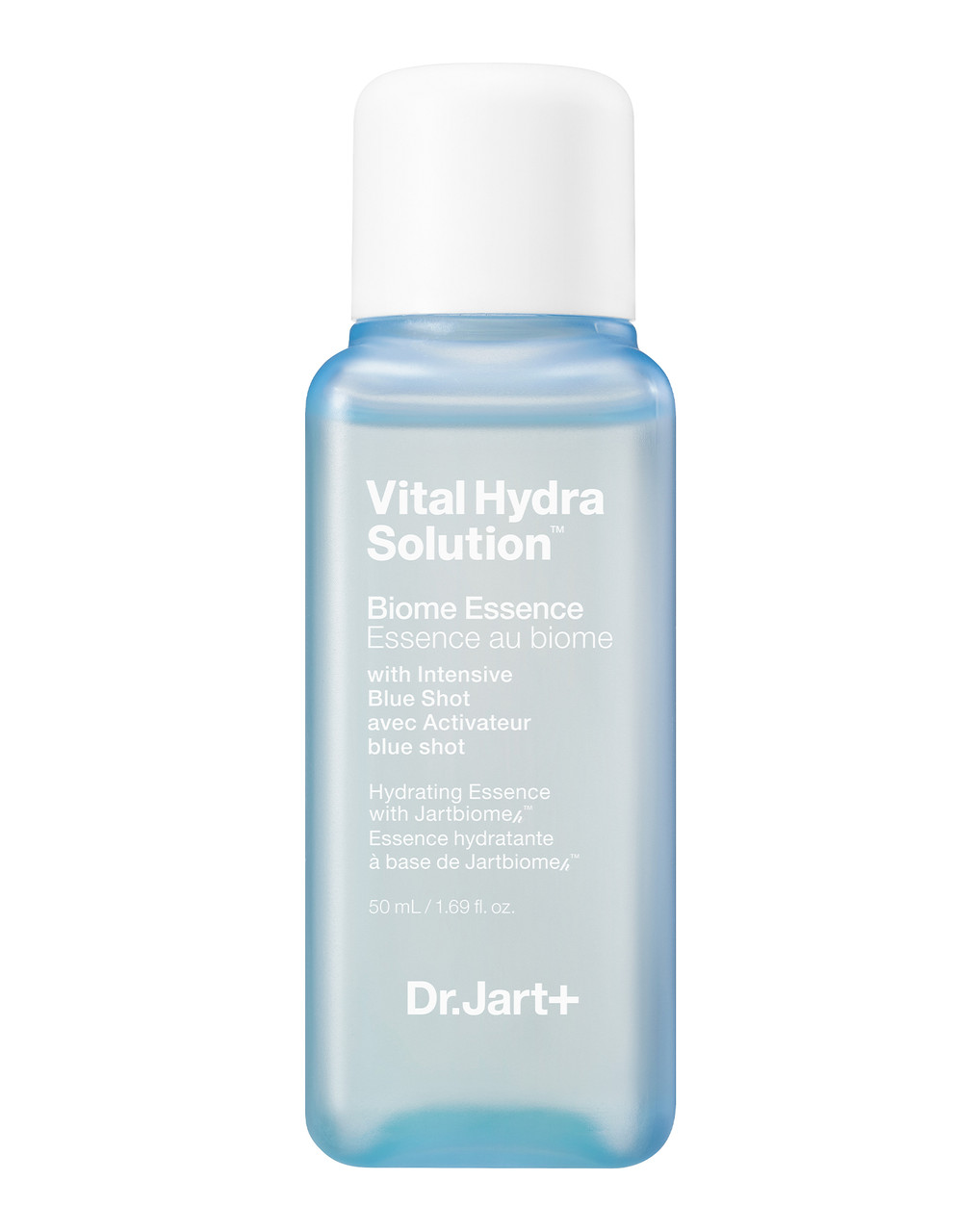 Увлажняющая эссенция + бустер для сияния кожи Dr.Jart+ Vital Hydra Solution Biome Essence + Pink Shot 45+1,2мл