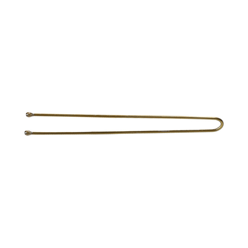 Шпильки, прямые, золотые Lussoni Hair Pins 6.5 см 300 шт