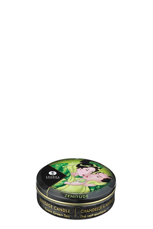Shunga Massage Candle — Масажна свічка з ароматом зеленого чаю, 30 мл (DEL4473)
