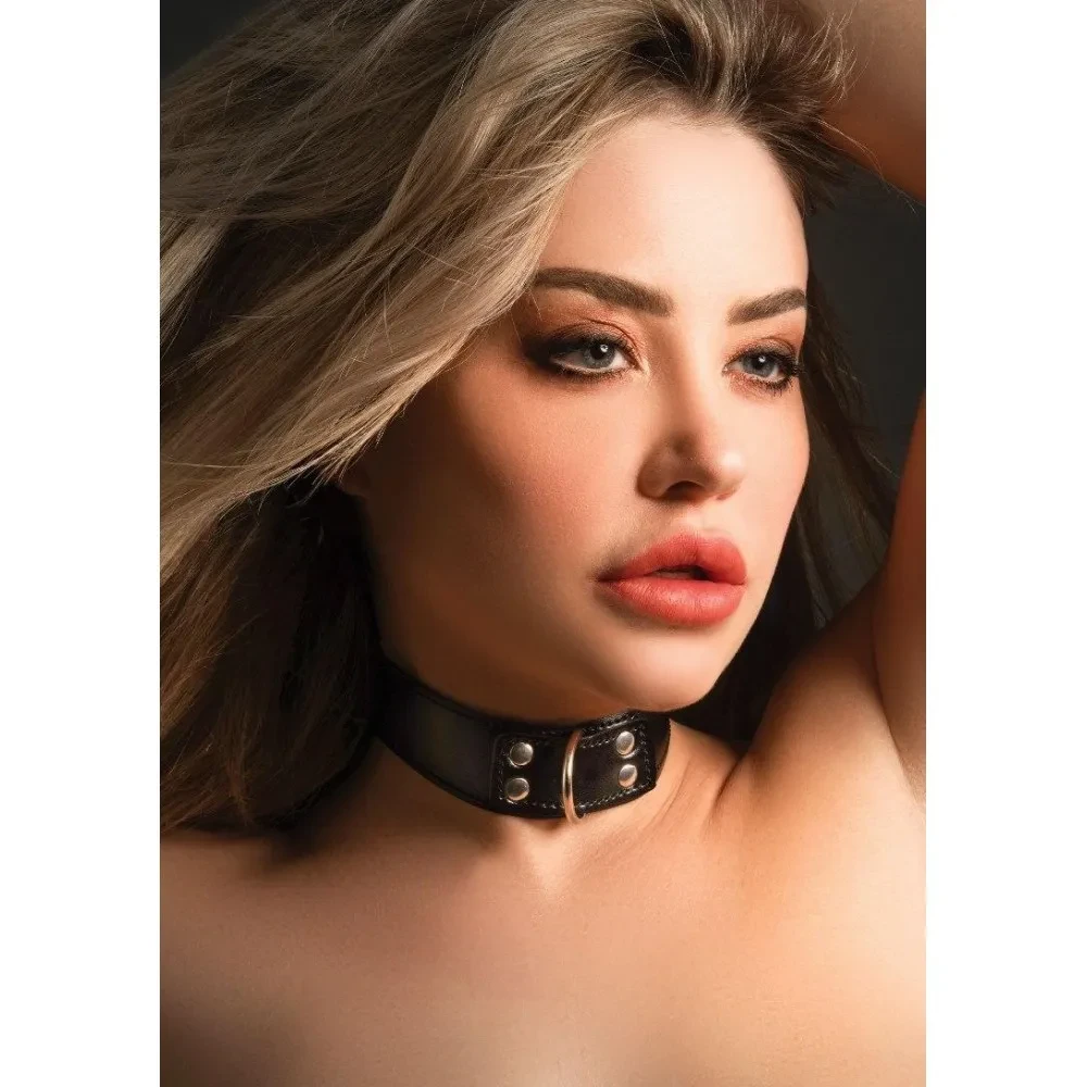 Taboom - Elegant D-Ring Collar - Сексуальный ошейник (17102)
