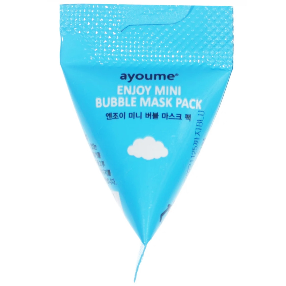 Набір кисневих масок-пірамідок для обличчя Ayoume Enjoy Mini Bubble Mask Pack 30 шт по 3 г (8809534252259)