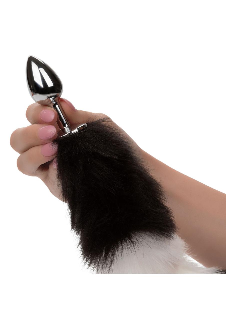 Металева анальна пробка CalExotics Running Wild Tail (716770109231)