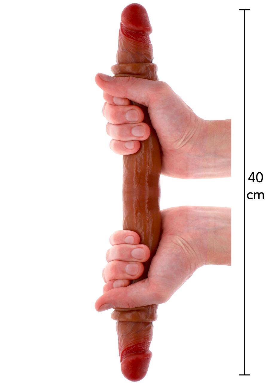 Двухсторонний фаллоимитатор Get Real Double Dong, 40 см (11207)