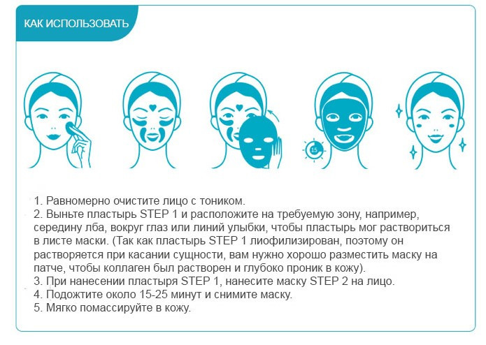 Освітлююча маска для обличчя з танучими патчами 2в1 Konad Iloje Frozen Time Collagen Patch Brightening 0.75г +