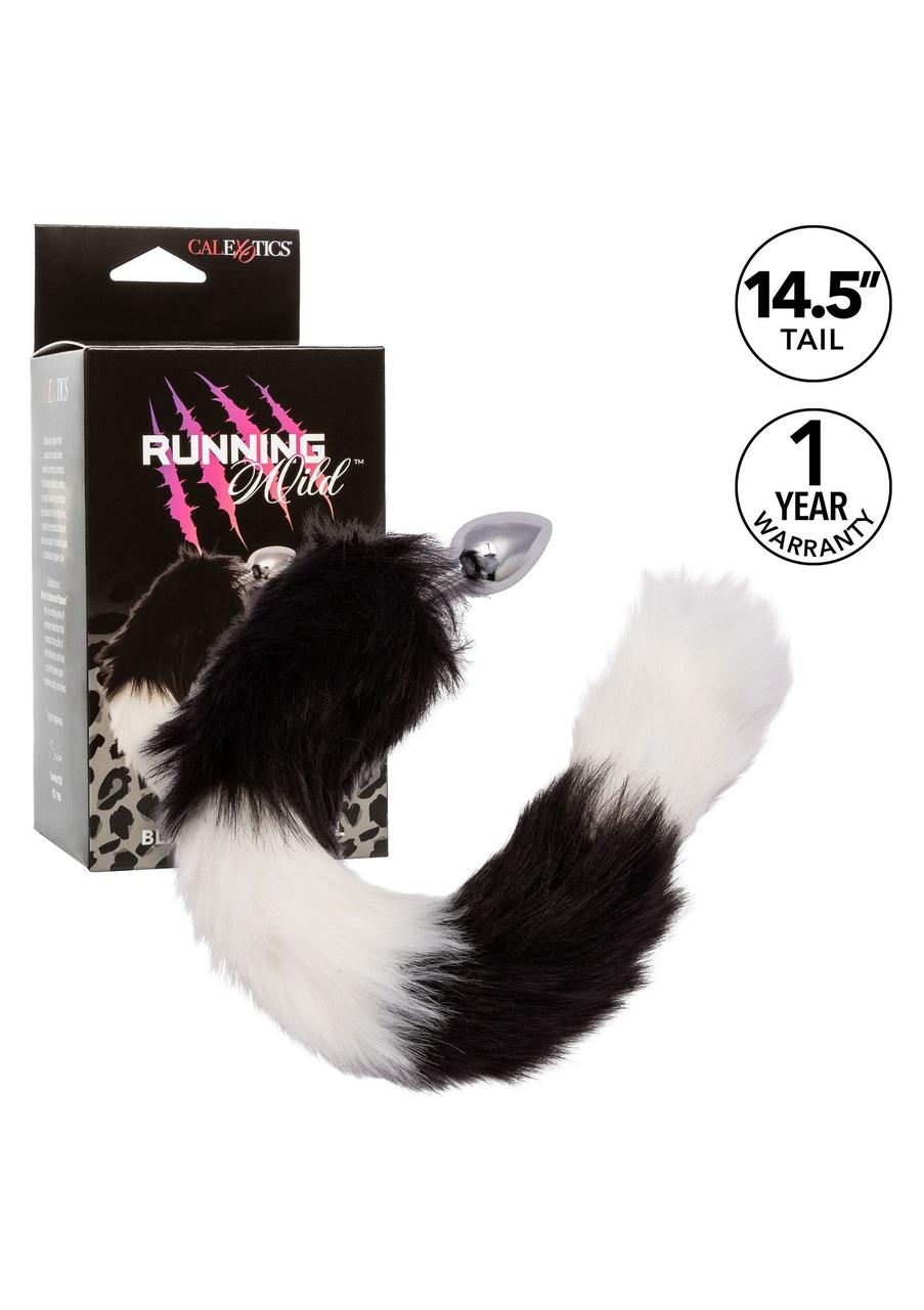 Металева анальна пробка CalExotics Running Wild Tail (716770109231)