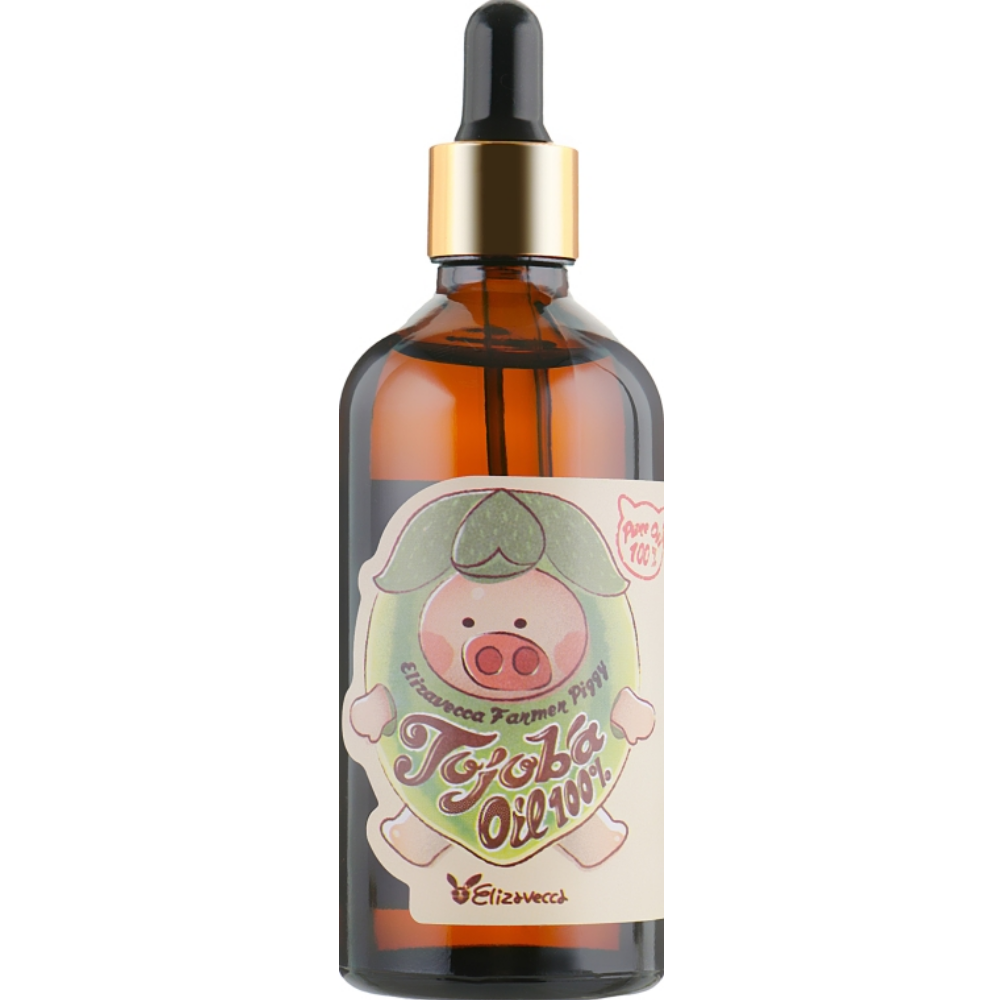 Натуральное масло жожоба Elizavecca Farmer Piggy Jojoba Oil 100% 100 мл (8809418752868)