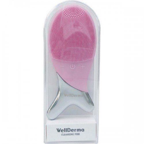 Вибромассажер-щетка для чистки пор Wellderma Cleansing Fish 1 шт