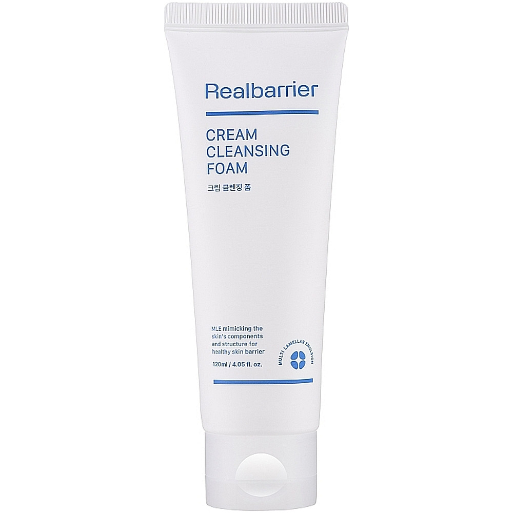 Пінка для вмивання кремова з екстрактом бергамоту Real Barrier Cream Cleansing Foam 120 мл (8809723785049)