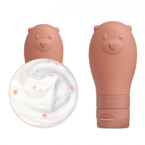 Пінка для вмивання з силіконовою щіткою з пептидом і колагеном Wellderma Gomdochi Foam Cleanser Pep 60 мл
