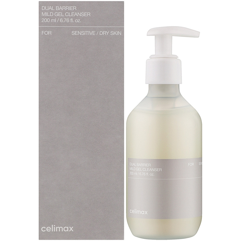Ніжний гель для вмивання Celimax Dual Barrier Mild Gel Cleanser 200 мл (8809606850499)