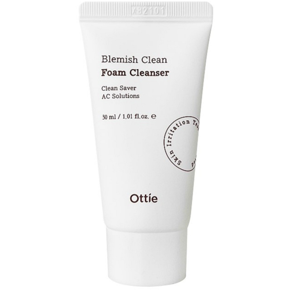 Міні-версія пінки для проблемної шкіри Ottie Blemish Clean Foam Cleanser 30 мл (8800000006338)