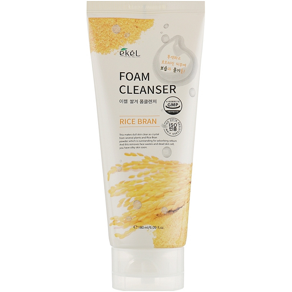 Пінка для вмивання Ekel Ultra Moisture Foam Cleanser Rice Bran 100 мл (8809755462970)