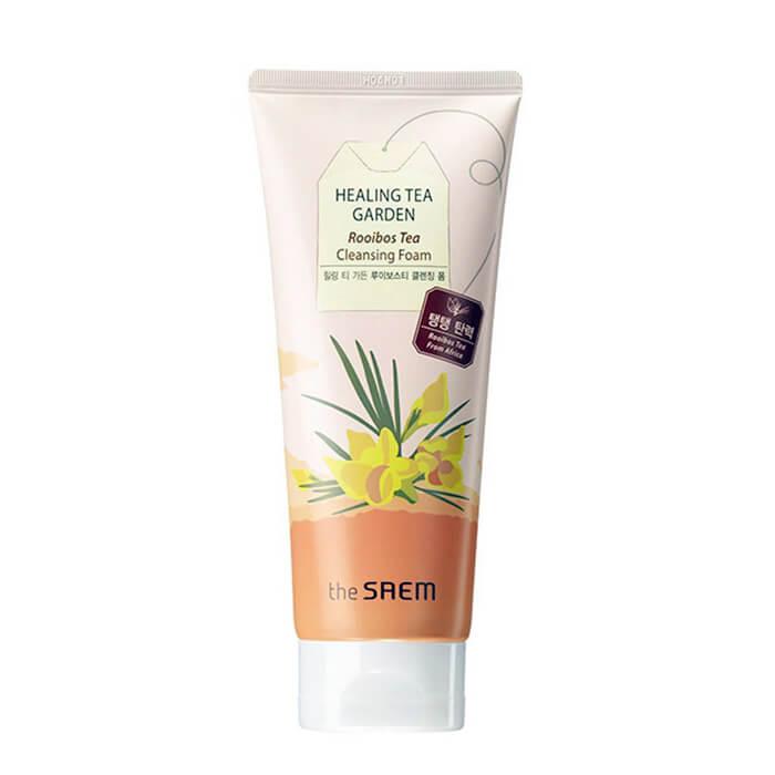 Пінка для вмивання з екстрактом чаю ройбуш The Saem Healing Tea Garden Rooibos Tea Cleansing Foam 150 мл