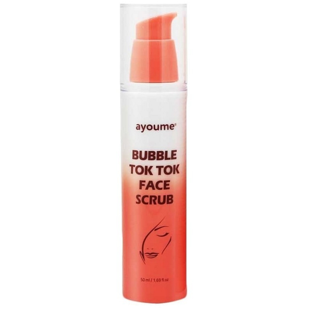 Бульбашковий скраб для обличчя Ayoume Bubble Tok Tok Face Scrub 50 мл (8809326337676)