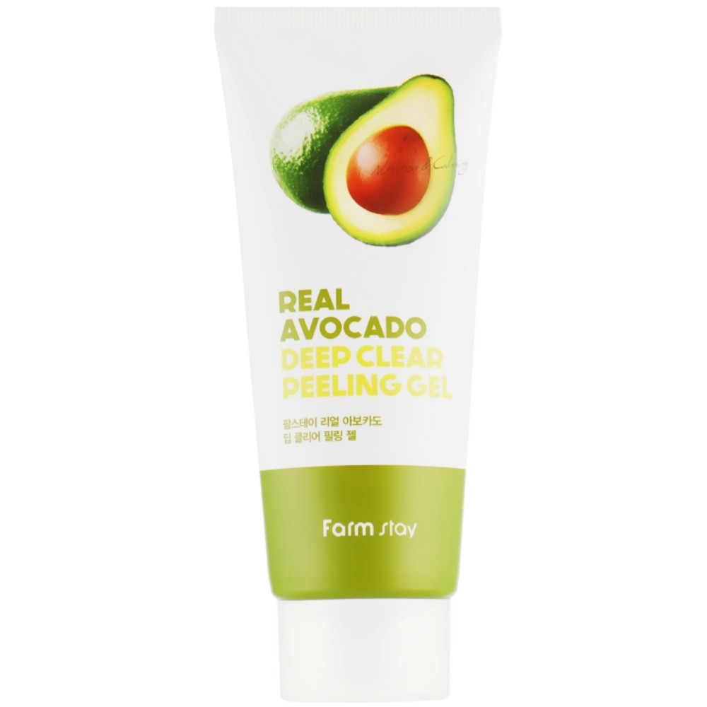 Пилинг-гель для лица с авокадо Farmstay Real Avocado Deep Clear Peeling Gel 100 мл