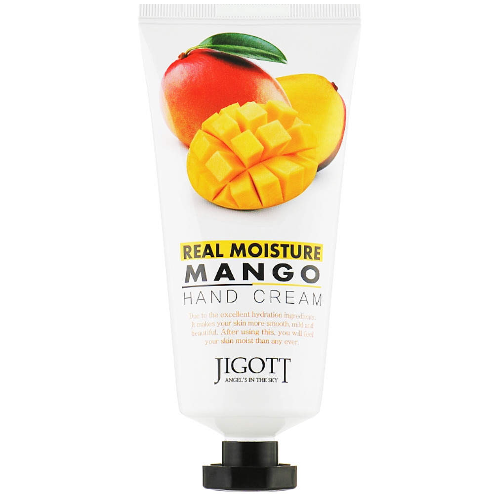 Увлажняющий крем для рук с экстрактом манго Jigott Real Moisture Mango Hand Cream 100 мл