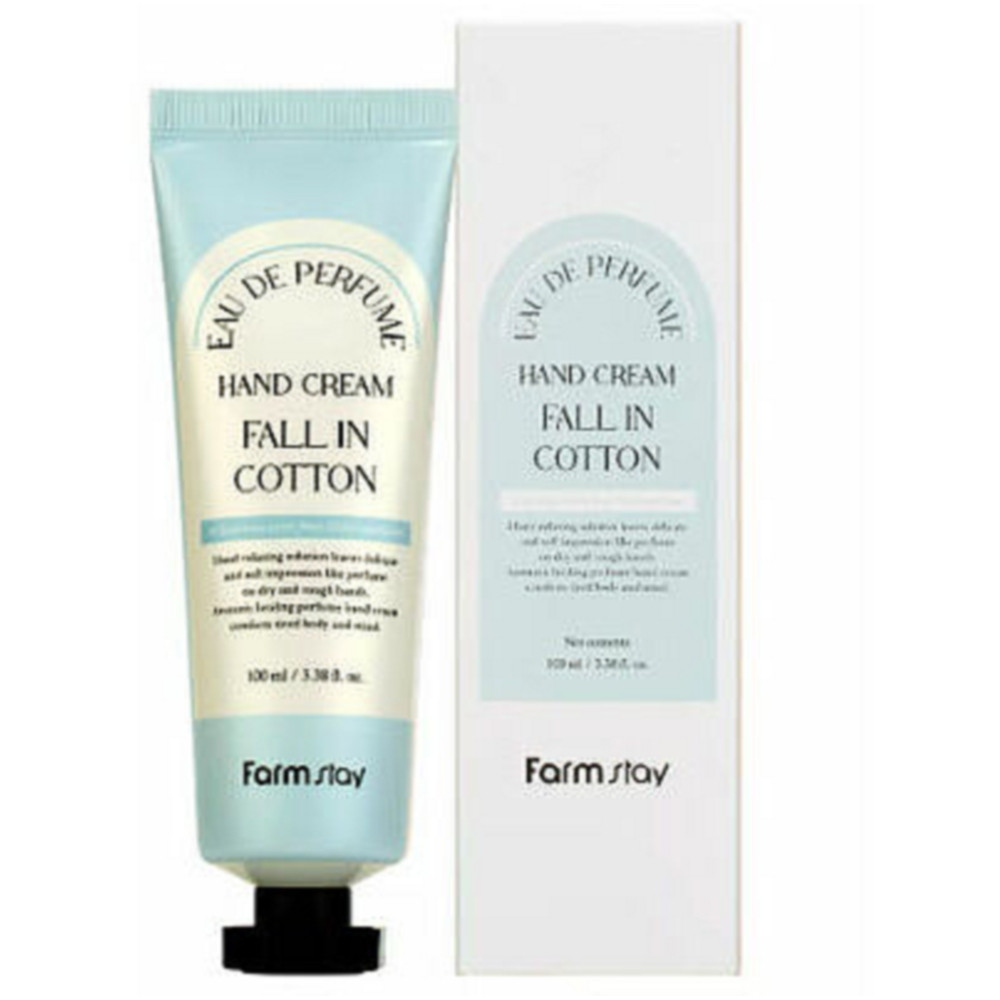 Парфюмированный крем для рук Farmstay Eau De Perfume Hand Cream Fall In Cotton 100 мл (8809884511235)