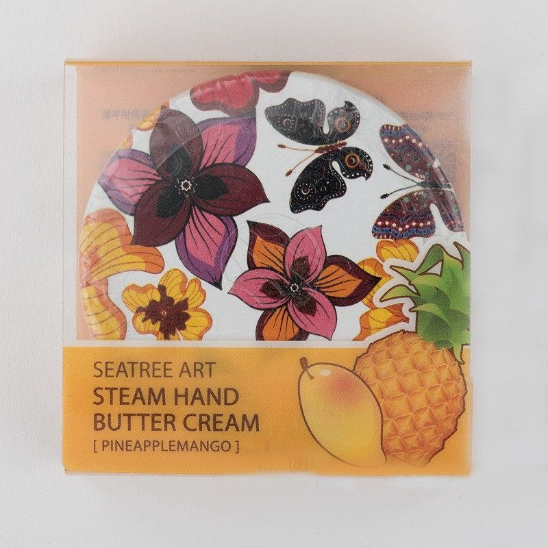 Паровий крем для рук c з маслом ши SeaNtree Art Steam Hand Butter Cream Pineapple Mango 35 г