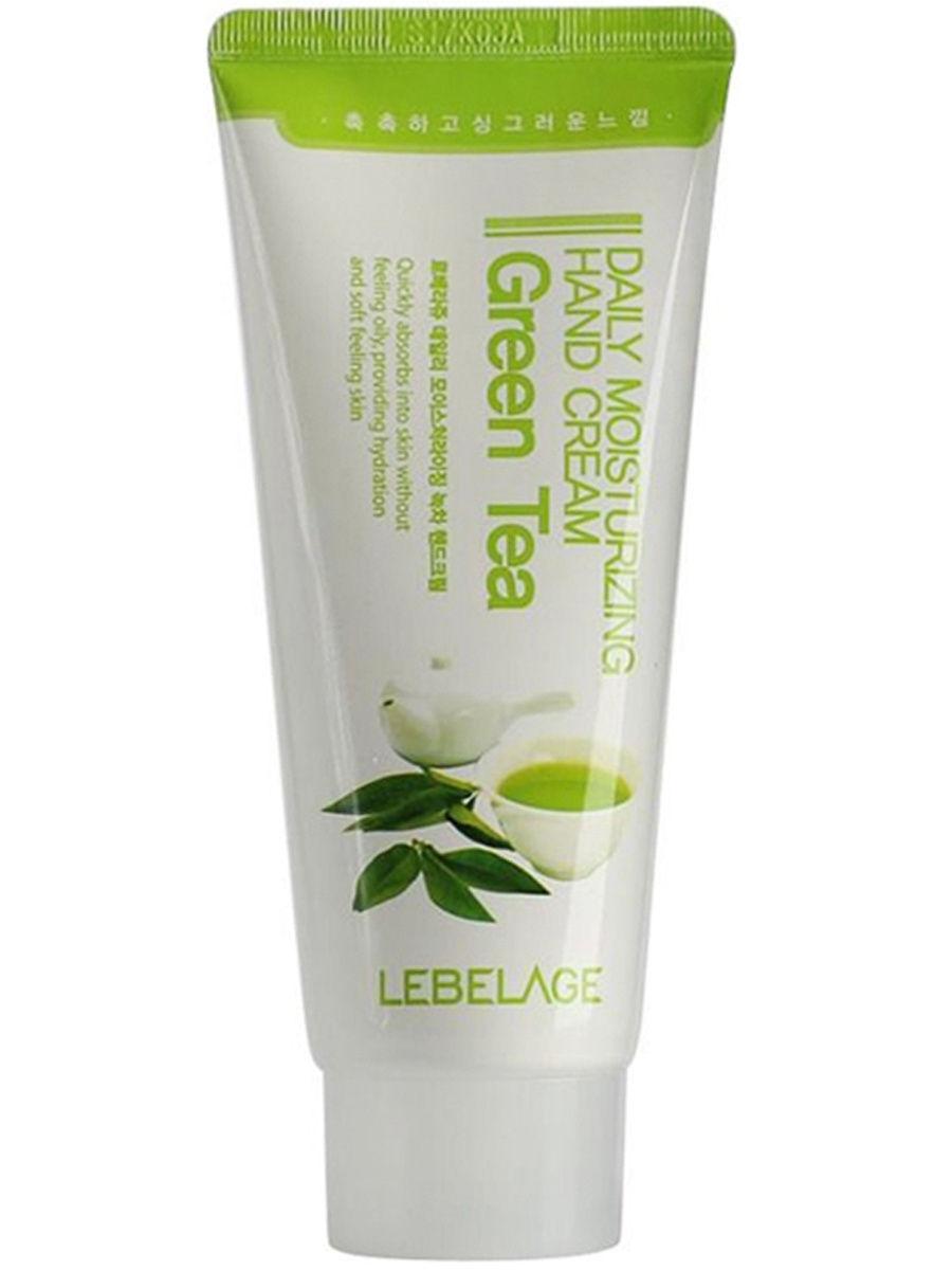Увлажняющий крем для рук с экстрактом оливы Lebelage Daily Moisturising Hand Cream Water Green Tea 100 мл
