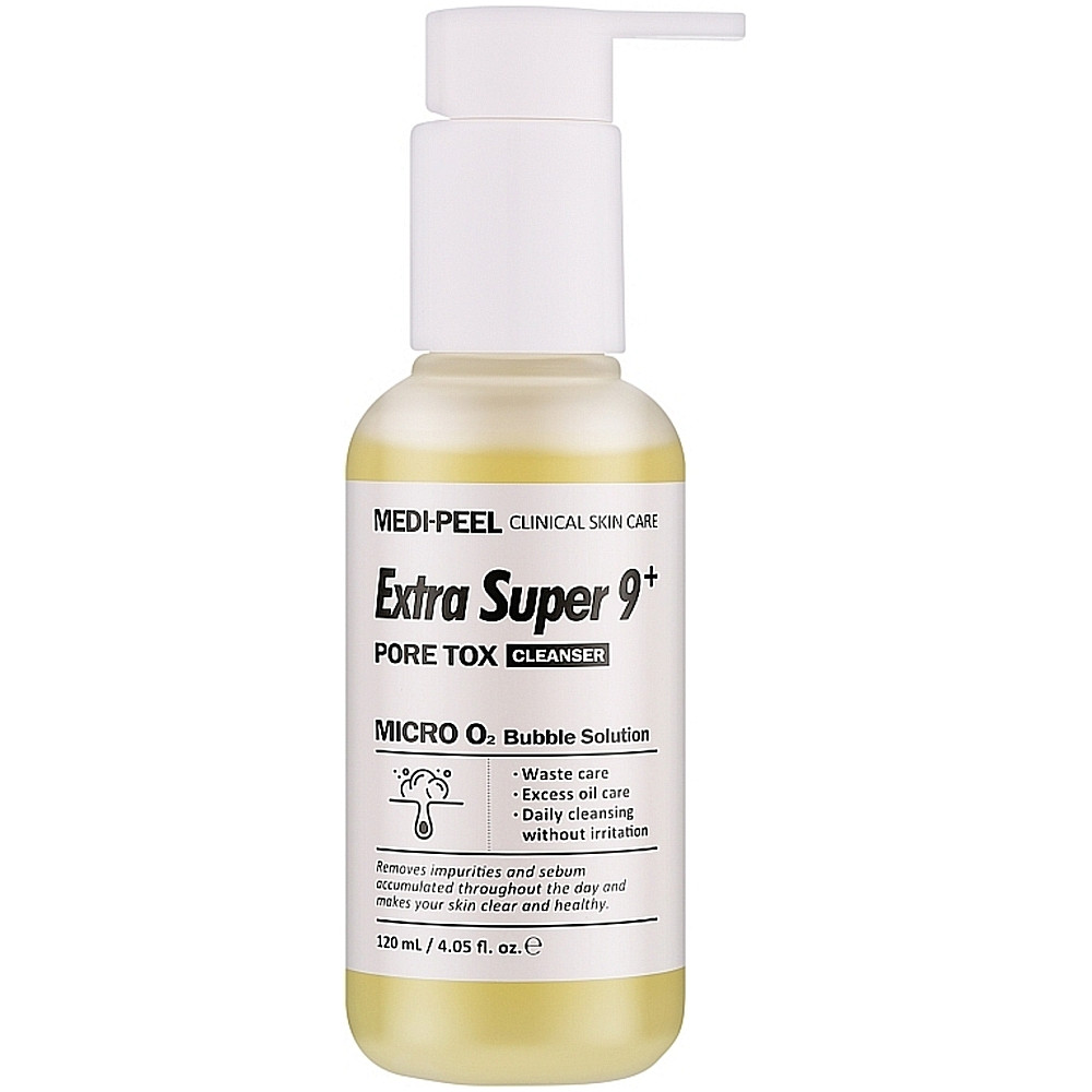 Кислотний засіб для глибокого очищення пор Medi-Peel Extra Super 9 Plus Pore Tox Cleanser 120 мл (8809941820607)