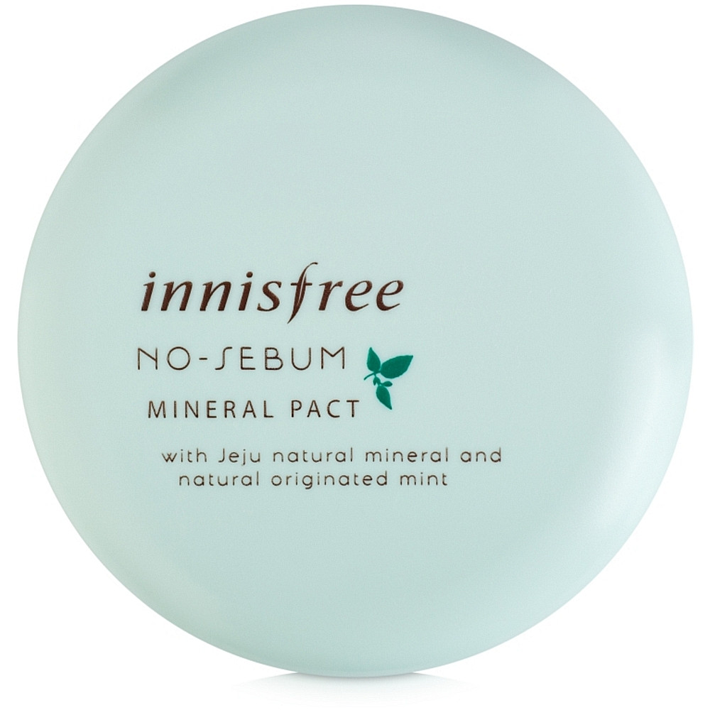 Мінеральна компактна матуюча пудра Innisfree No Sebum Mineral Pact 8,5 г (8809843678511)