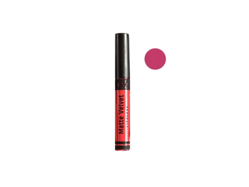 Матовий блиск для губ Eva Cosmetics "Matte Velvet" Відтінок №6