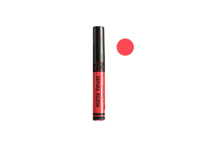 Матовий блиск для губ Eva Cosmetics "Matte Velvet" Відтінок №7