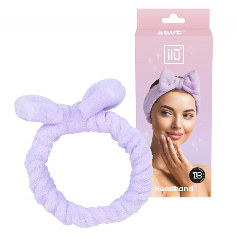 Пов'язка на голову, фіолетова Ilu Headband Purple 1шт (5903018920696)