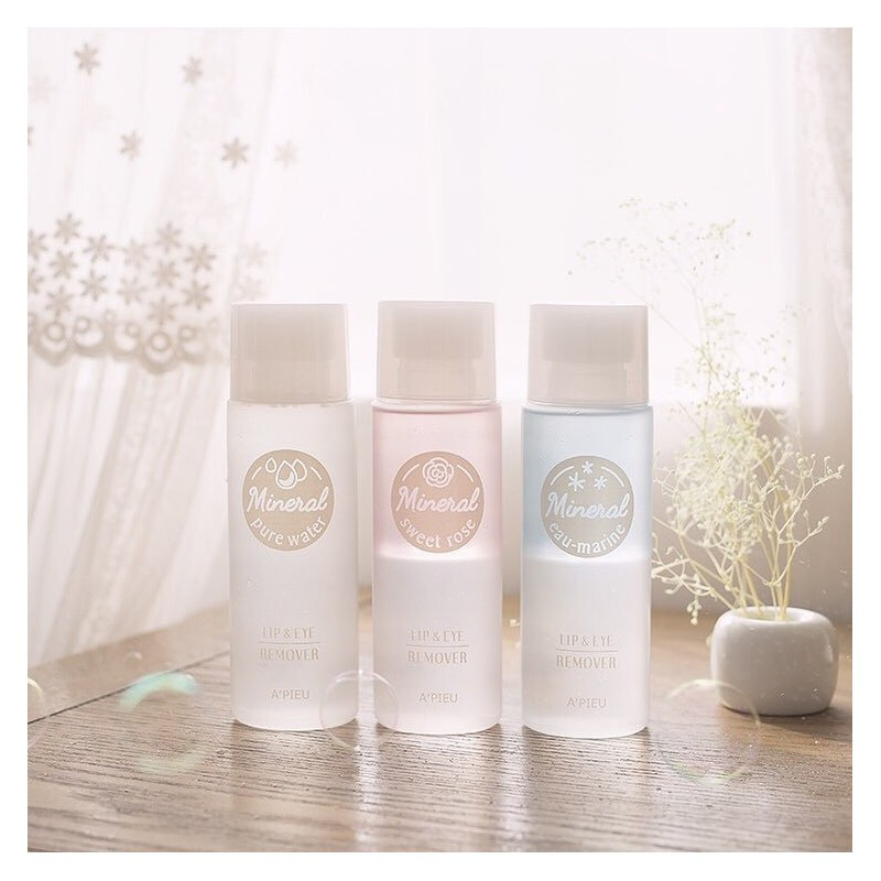 Засіб для зняття макіяжу з губ і очей A'pieu Mineral Lip & Eye Remover Pure Water 100 мл (8809581455566)