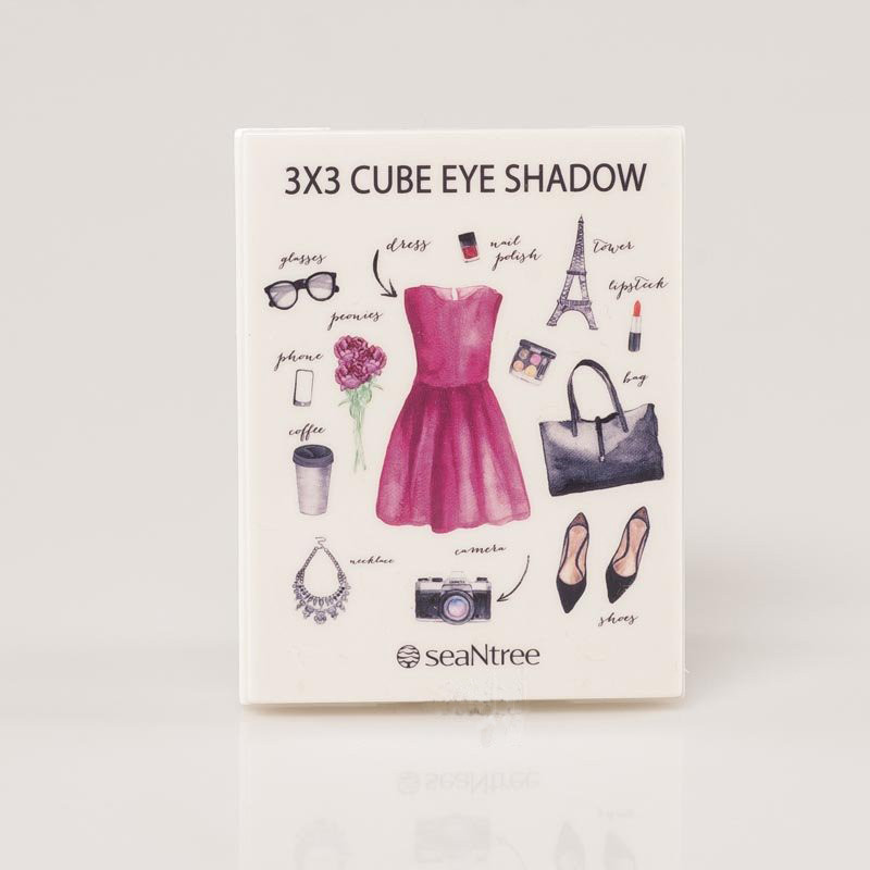 Палетка теней для век SeaNtree 3×3 Eyeshadow 9 шт (8809476692021)