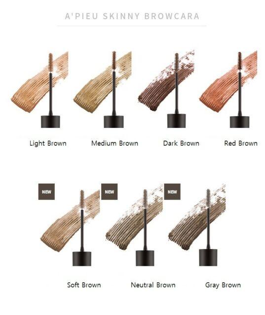Туш для брів A'pieu Skinny Browcara Soft Brown