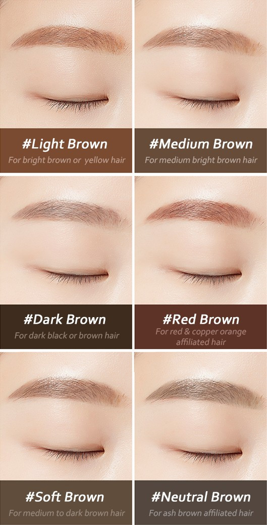 Тушь для бровей A'pieu Skinny Browcara Neutral Brown
