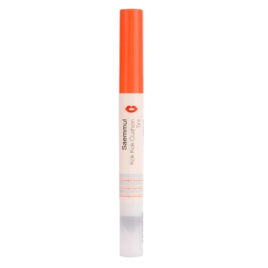 Тинт-кушон для губ The Saem Saemmul Kok Kok Cushion Tint - OR02 Fashion king Orange 1,1 г (8806164123881)
