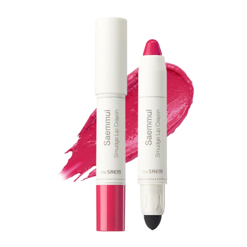 Помада-карандаш для губ The Saem Saemmul Smudge Lip Crayon - PK02 3,5 г (8806164135471)
