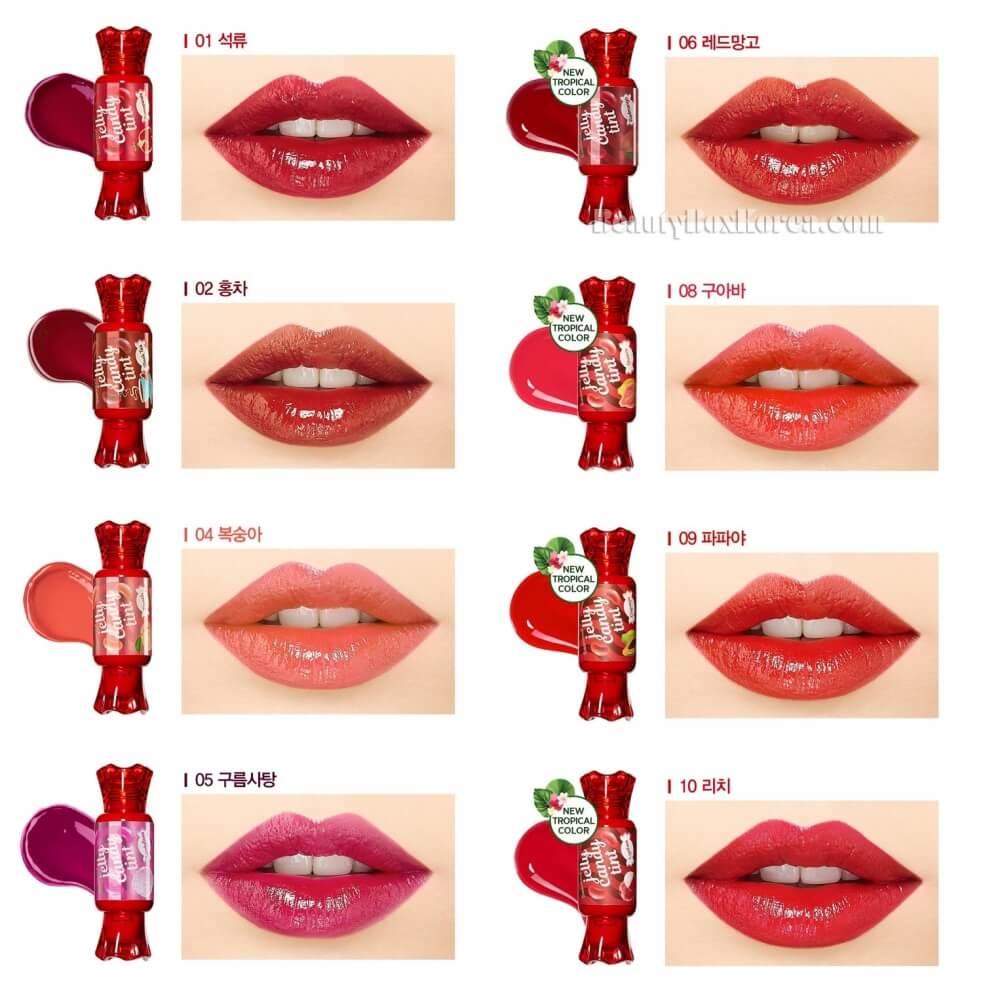 Тінт для губ гелевий The Saem Saemmul Jelly Candy Tint, 8 г 05 Candyfloss (8806164147306)