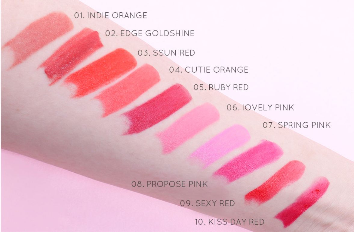 Помада для губ Jigott Romantic Kiss Lipstick 3.5 г № 09 Sexy Red