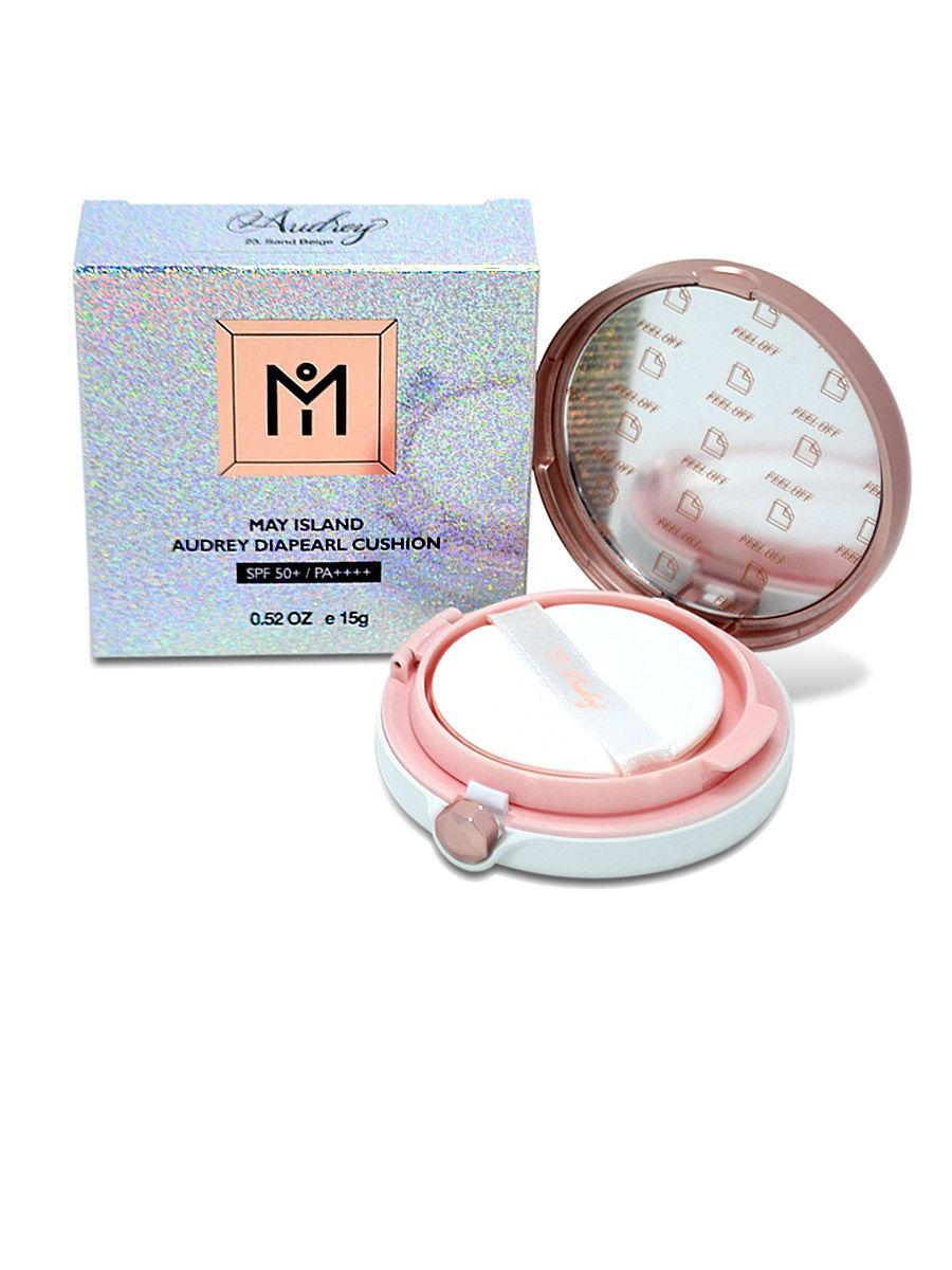 Запаска до зволожуючого кушону May Island Audrey Diapearl Cushion SPF50 + PA ++++ # 23 Sand Begie (Refill) 15 г