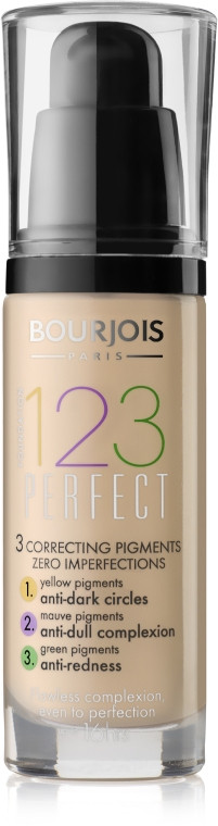 Тональна основа Bourjois 123 Perfect  52 - Vanille 30 мл