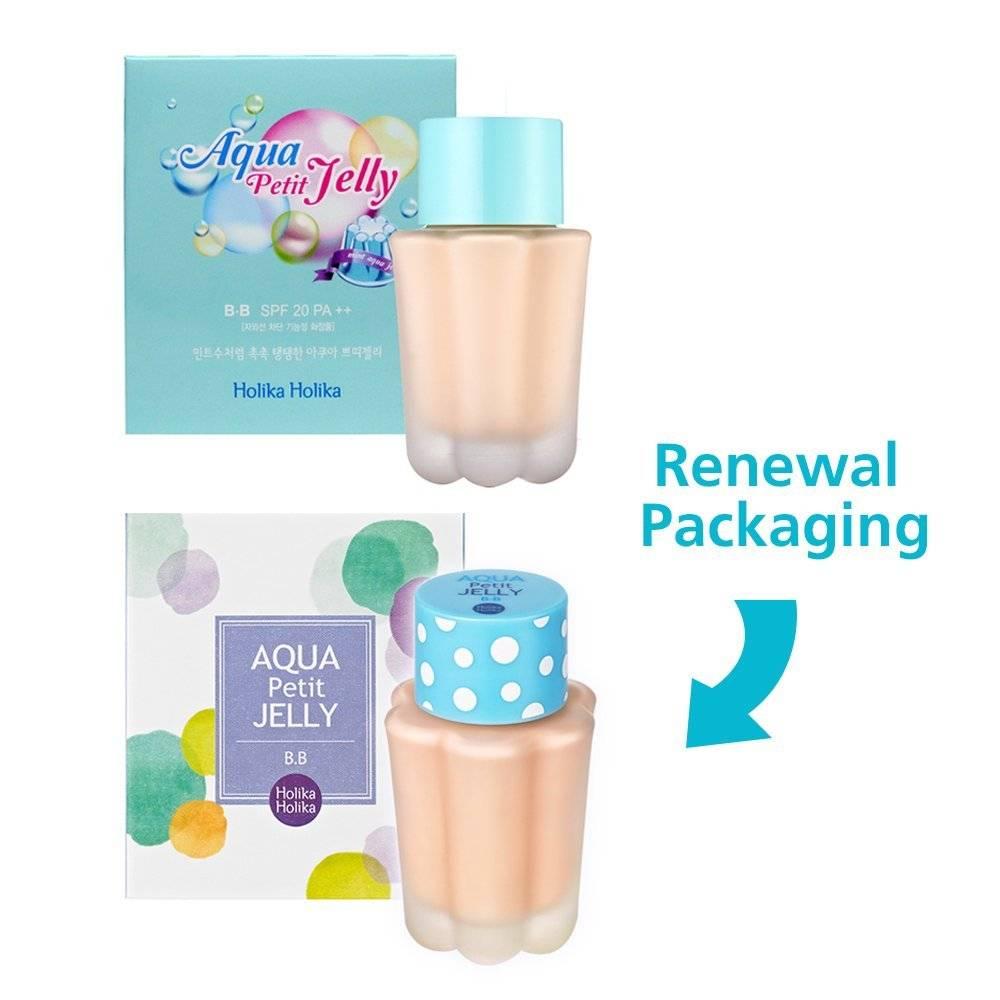 Увлажняющий ББ крем-желе Holika Holika Aqua Petit Jelly BB Cream SPF20 PA++ 01 Light Beige 40 мл