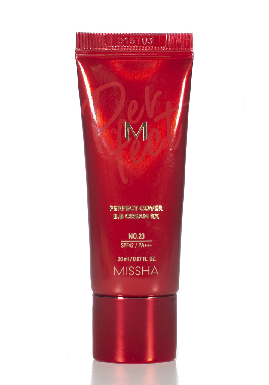 BB-крем з гіалуроном і колагеном Missha M PERFECT COVER BB CREAM RX 50 мл Тон 23