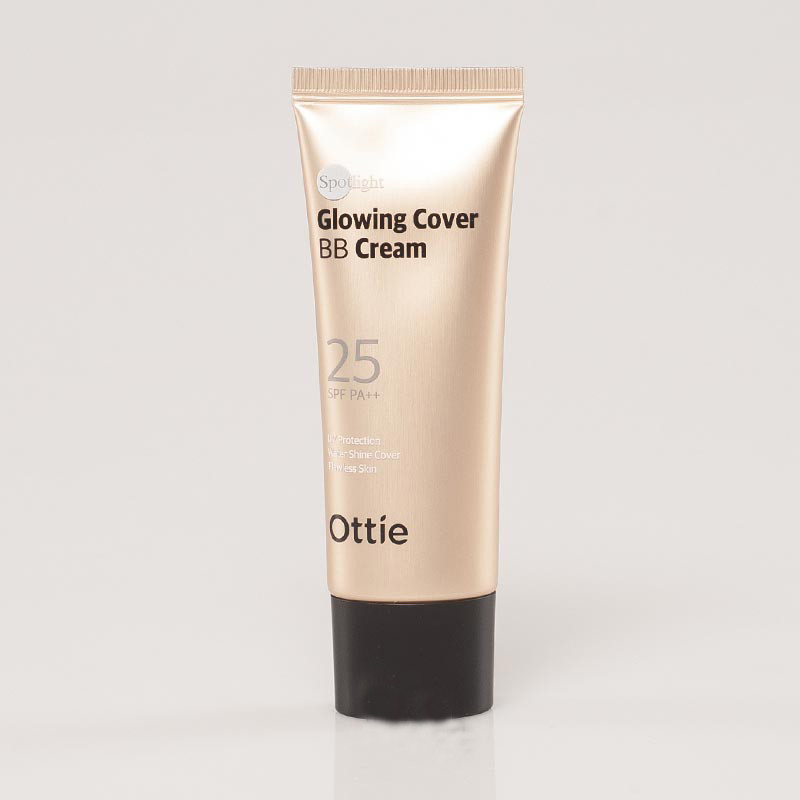 Легкий увлажняющий BB-крем с солнцезащитным фактором Ottie Spotlight Glowing Cover BB Cream Spf 25 PA++ 40 мл